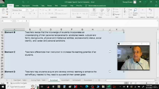 A Career and Technical Education Teacher Evaluation Process – Screenshot 3