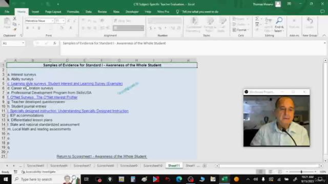 A Career and Technical Education Teacher Evaluation Process – Screenshot 4