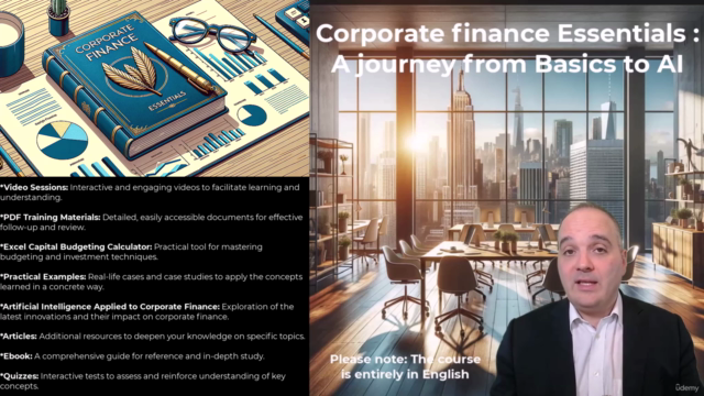 Corporate finance Essentials : A journey from Basics to AI – Screenshot 1