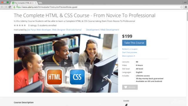 The Complete HTML & CSS Course - From Novice To Professional - Screenshot_03