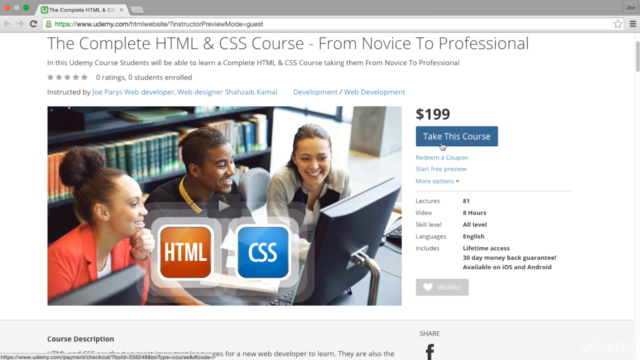 The Complete HTML & CSS Course - From Novice To Professional - Screenshot_04