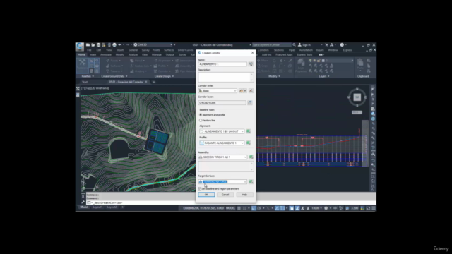 Corredores Viales con Civil 3D – Screenshot 3