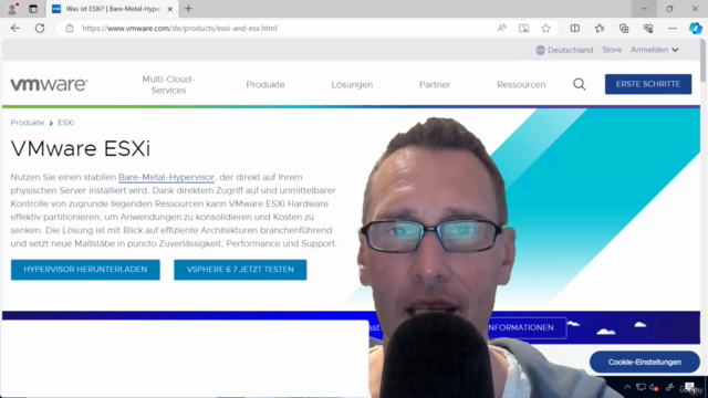 VMware ESXi: Aufbau einer Windows Server Testumgebung – Screenshot 1