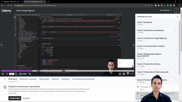 Python - ETL Avançado Com Google BigQuery Cloud + GitHub – Screenshot 1