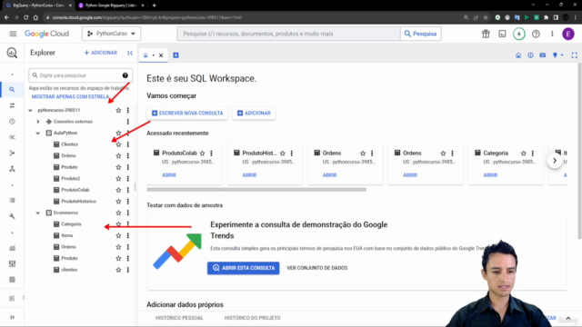 Python - ETL Avançado Com Google BigQuery Cloud + GitHub – Screenshot 2