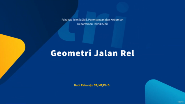 Geometri Jalan Rel – Screenshot 1