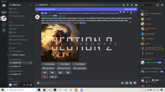 Midjourney AI Crash Course - Fastest Way to Master This Tool – Screenshot 1