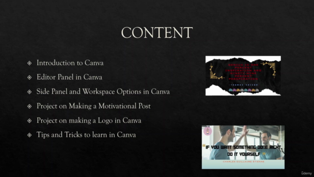 Canva for Graphics Design and Video Editing Masterclass – Screenshot 2