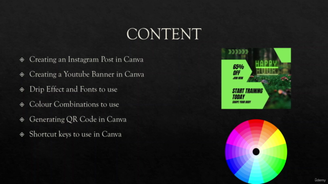 Canva for Graphics Design and Video Editing Masterclass – Screenshot 3