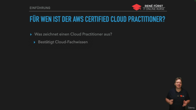 AWS Certified Cloud Practitioner Zertifizierungskurs CLF-C02 – Screenshot 1