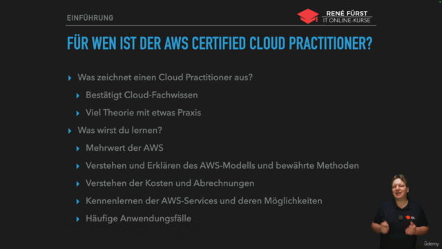 AWS Certified Cloud Practitioner Zertifizierungskurs CLF-C02 – Screenshot 4
