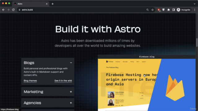 Build Fast High Performance Website in Astro and Javascript – Screenshot 1