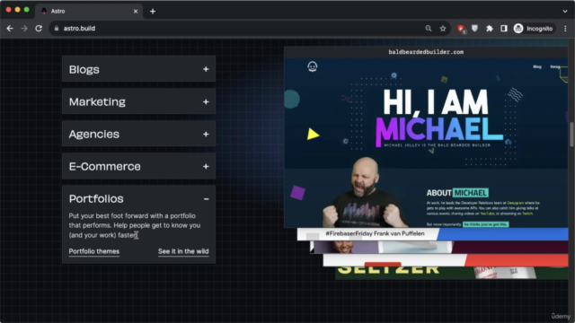 Build Fast High Performance Website in Astro and Javascript – Screenshot 2