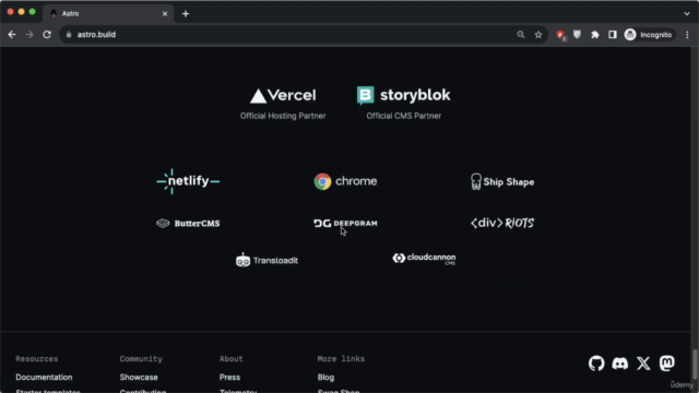 Build Fast High Performance Website in Astro and Javascript – Screenshot 3