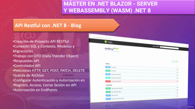 Máster en Blazor - Server y WebAssembly (WASM) .NET 8 - Screenshot_03