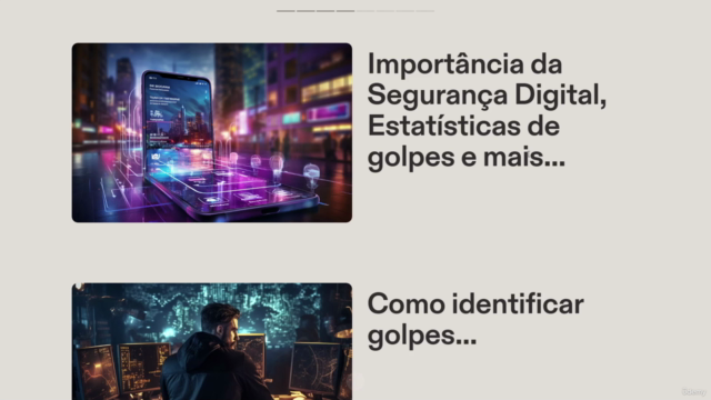 Defesa Digital: Aprenda reconhecer golpes e manter-se seguro – Screenshot 1