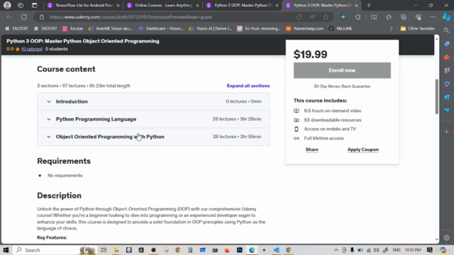 Python 3 OOP: Master Python Object Oriented Programming – Screenshot 2