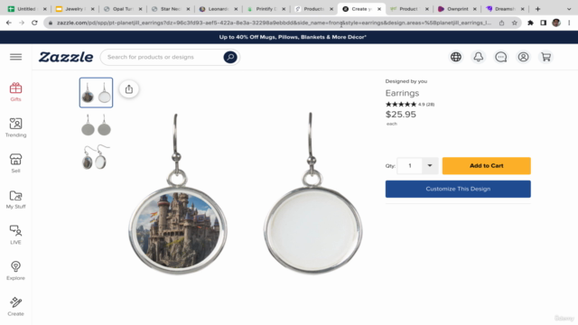 Sell Print on Demand Jewelry & Design Custom Product with AI – Screenshot 2
