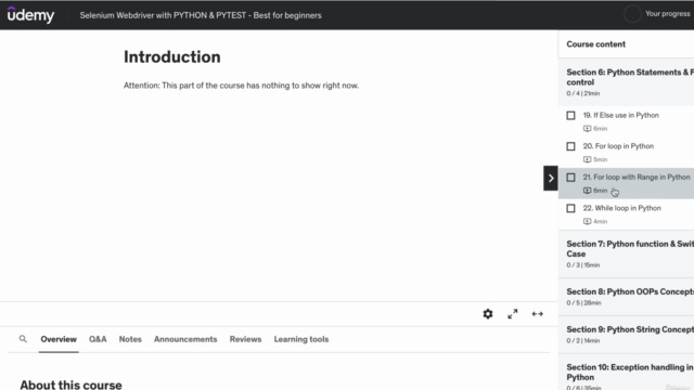 Selenium Webdriver with PYTHON & PYTEST - Best for beginners – Screenshot 1