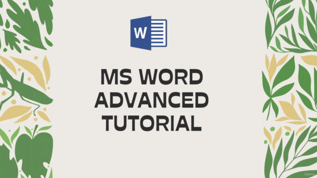 Advanced MS Word Course from Beginner to Expert - Screenshot_01