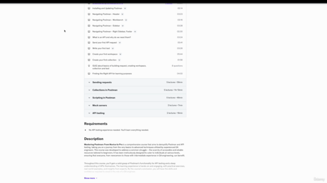 Mastering API Testing with Postman: From Novice to Pro – Screenshot 1