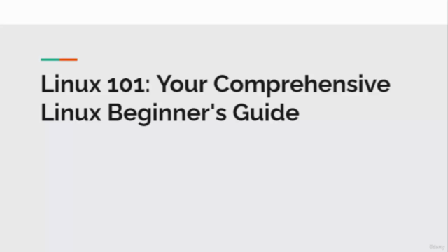 Linux Introduction: Basic Linux Concepts for New Linux Users – Screenshot 1