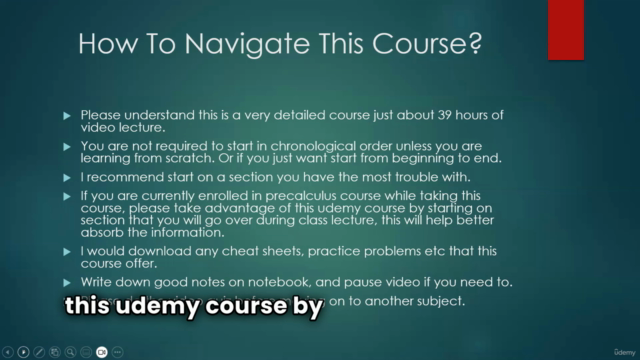 Precalculus For High School And College Level Students – Screenshot 4