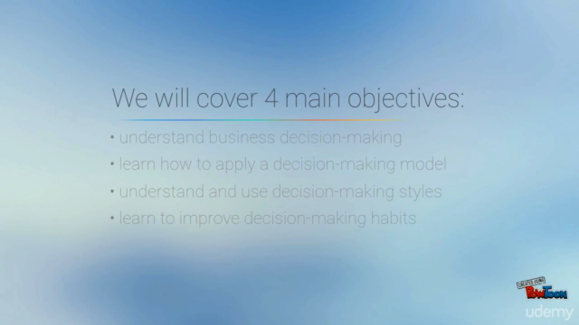 Decision-Making for Business – Screenshot 1