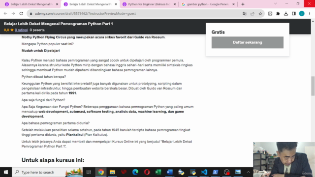 Belajar Lebih Dekat Mengenal Pemrograman Python Part 1 – Screenshot 4
