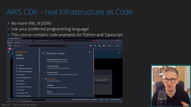 AWS CDK for professionals (Python and TypeScript) – Screenshot 1