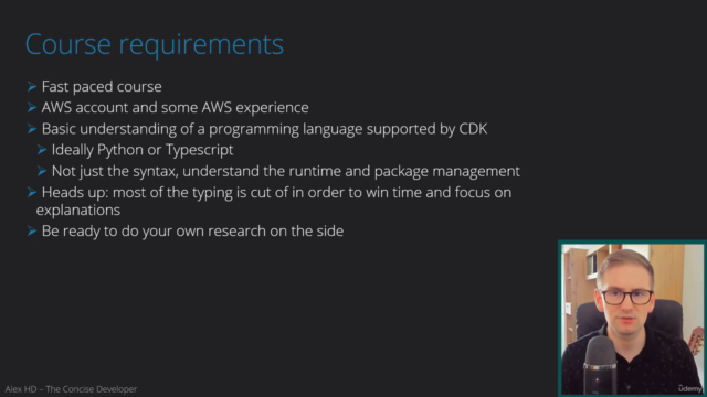 AWS CDK for professionals (Python and TypeScript) – Screenshot 3