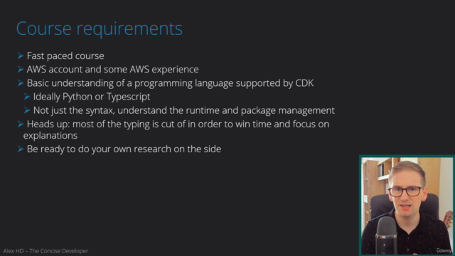 AWS CDK for professionals (Python and TypeScript) – Screenshot 4