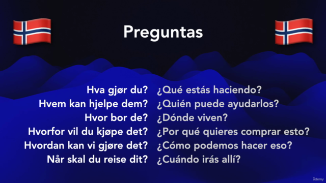 Idioma noruego "desde cero" (español) – Screenshot 4