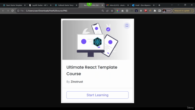 Ultimate Fullstack Template Course – Screenshot 1