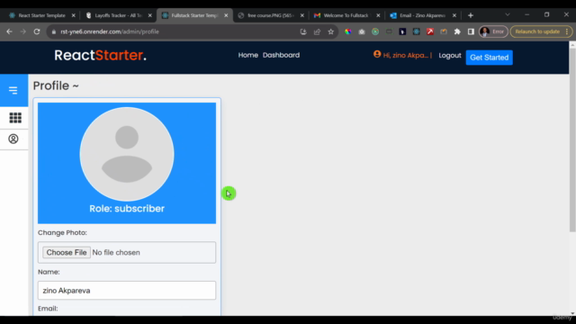 Ultimate Fullstack Template Course – Screenshot 2
