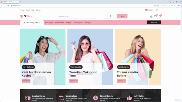 Sıfırdan Zirveye Web Tasarım | Komple Frontend Eğitimi – Screenshot 4