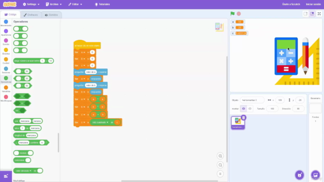 Scratch aplicado a las Matemáticas – Screenshot 1