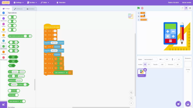 Scratch aplicado a las Matemáticas – Screenshot 3