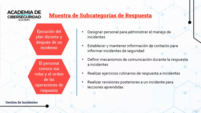 Curso especializado Gestión de Incidentes de Ciberseguridad – Screenshot 3