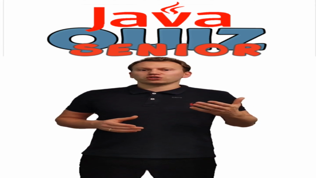 Senior Java Developer Quiz — Test yourself! – Screenshot 1