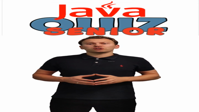 Senior Java Developer Quiz — Test yourself! – Screenshot 2