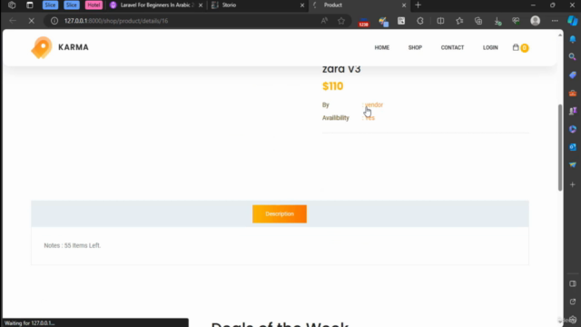 Laravel For Beginners In Arabic 2023 – Screenshot 3