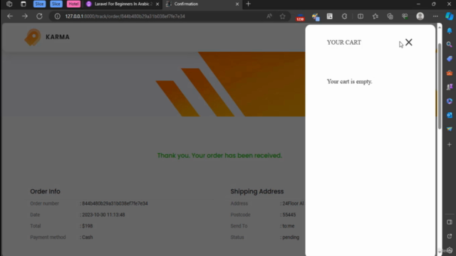 Laravel For Beginners In Arabic 2023 – Screenshot 4