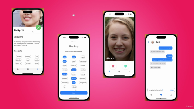 Build a Tinder Clone in iOS SwiftUI and Firebase – Screenshot 3