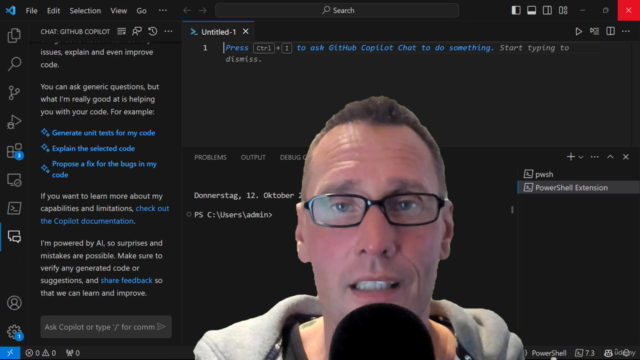Mastering PowerShell mit GitHub Copilot – Screenshot 4