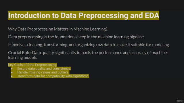 Data Preprocessing and Exploratory Data Analysis (EDA) – Screenshot 2