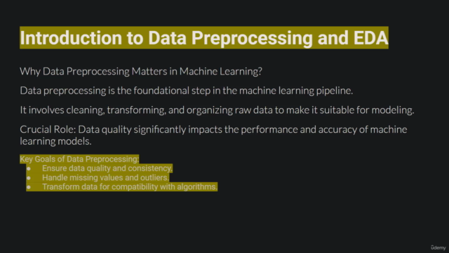 Data Preprocessing and Exploratory Data Analysis (EDA) – Screenshot 3