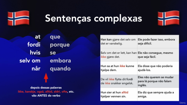Norueguês "do zero" (em portugués) – Screenshot 4