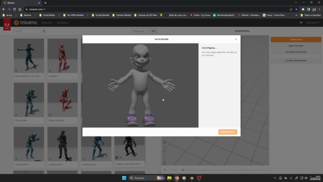 Personagens com Blender – Screenshot 3