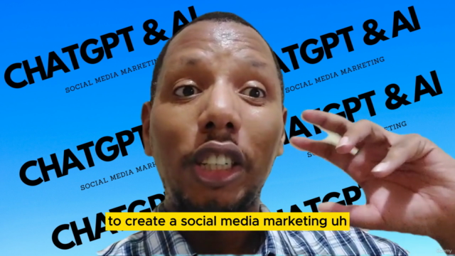 Learn Social Media Marketing with ChatGPT & AI – Screenshot 4